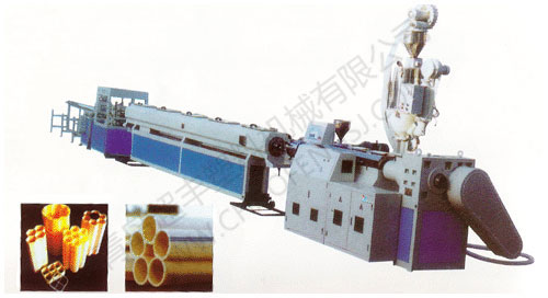 PVC、PE多孔管生產(chǎn)線(xiàn)【簡(jiǎn)介】【技術(shù)參數】